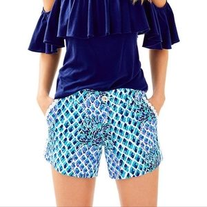 Lilly Pulitzer lace detail Callahan shorts